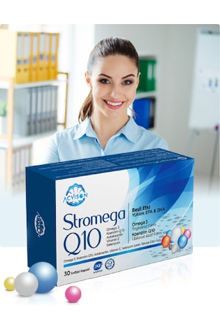 Acvison Stromega Yüksek Miktarda Omega3 İçeren 5'li Etki