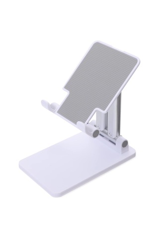 Telefon Ve Tablet Standı Yükseklik Ve Açısı Ayarlanabilir -beyaz