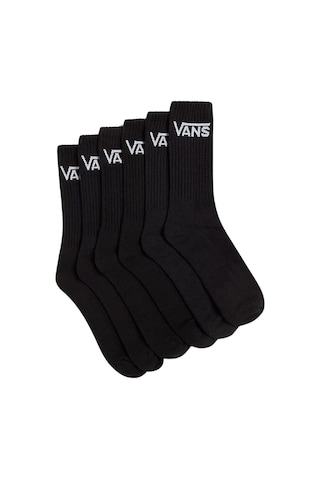 Vans Classic Crew Erkek Siyah Çorap Siyah