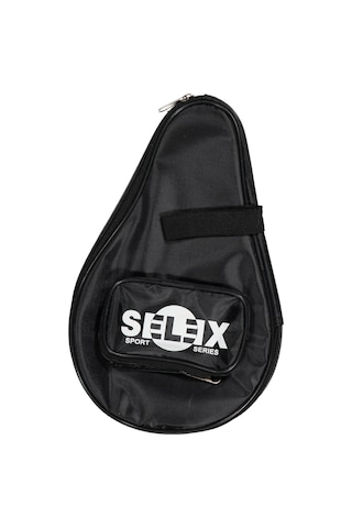 Selex Masa Tenisi Raket Kılıfı Siyah Raket Çantası Siyah