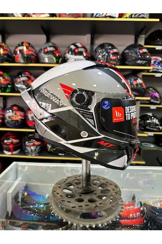 Thunder 4 Sv Freeway A5 Parlak Kapalı Kask Kırmızı