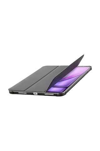Cellularlıne Folio Pro Stand Özellikli Apple Uyumlu iPad Air 11 İnç M3 / M2 , Apple Uyumlu iPad Air 10.9 İnç Tablet Kılıfı Siyah