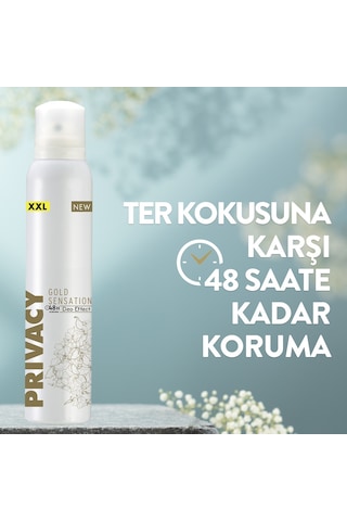 Privacy Gold Kadın Sprey Deodorant 6 x 200 ML