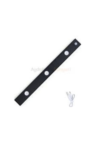 Ct 2464 Cata 3w Şarjlı Led Sensörlü Dolap İçi Lamba 3 Renk Mod Siyah Kas