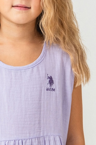 U.s. Polo Assn. Kız Çocuk Mor Elbise 5274-49887 Mor