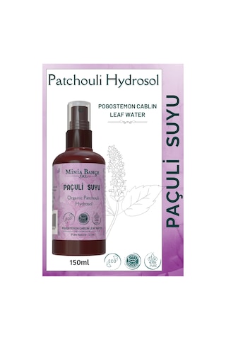 Minia Bahçe Paçuli Tefarik Suyu Yağlı Hidrosol 150 ML