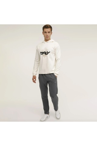 Lumberjack 4W ML RENATO 17SD1047 4PR Erkek  Kırık Beyaz Sweatshirt