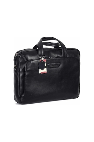 Deri Siyah Laptop Evrak Çantası 246 1-129518 Siyah