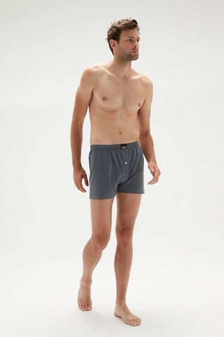 Erdem Erkek Penye Düz Renk Boxer 1400 - 6 Adet 001