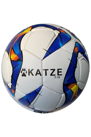 Katze F16 Sert Zemin Futbol Topu 5 Numara Beyaz