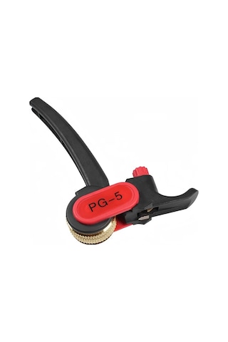 Xuweiwei 1 Adet Kablo Soyma Makinesi Manuel Longitudinal Dilimleyici Pg5 Değiştirilebilir Bıçak Siyah Kırmızı Elektrikli Tel Soyma Aleti