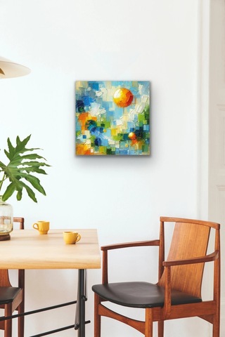 Yaz Mevsimi Kanvas Tablo 60x60cm