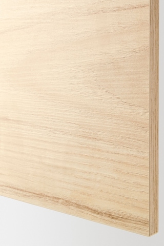 Ikea Beyaz Modern Mutfak Dolabı 60x60x200 Cm Askersund Açık Dişbudak Görünümlü