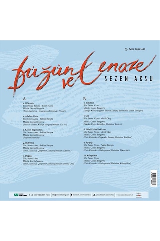 Sezen Aksu - Düğün Ve Cenaze Plak