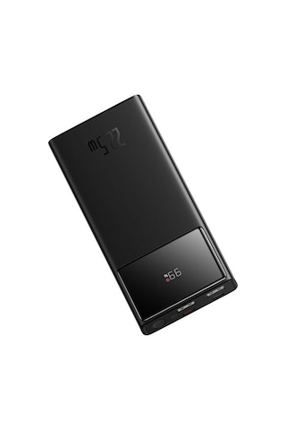 Baseus Star-lord Overseas Edition 22.5w 10.000 Mah Dijital Ekranlı Powerbank Siyah
