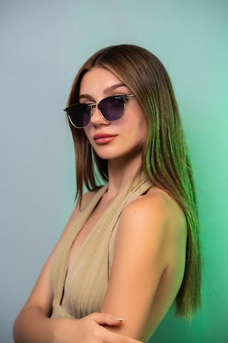 Montblack Mb 2481 53 19 149 C2 Siyah-gold Erkek Güneş Gözlüğü Siyah - Altın
