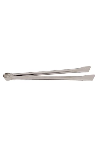 Klasik Metal Mangal Maşası 36 Cm-32 Cm-27 Cm Uzun-kısa Boy Çelik Yemek Barbekü Izgara Kömür Köz 27 Cm - 1 Adet