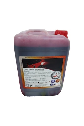 Nano Fırçasız Cilalı Oto Yıkama Şampuanı 5kg Nf9 Red300gr 90lt Su