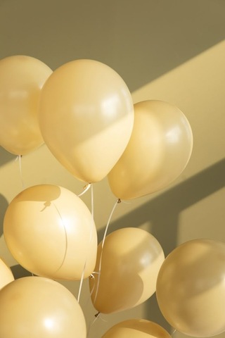 Beysüs Sarı Makaron Balon 20 Adet 12inç