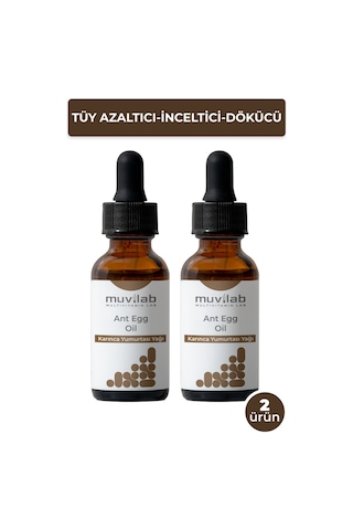 Karınca Yumurtası Yağı Tüy Azaltıcı Ve Ağda Tüy Dökücü Serum 2 Adet