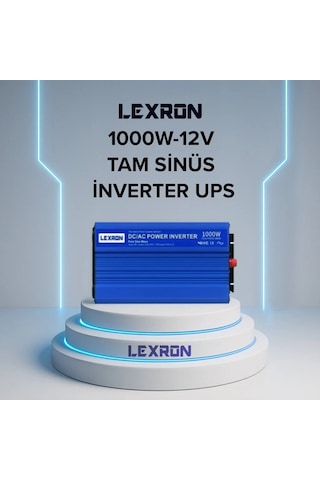 Lexron 1000w 12v Tam Sinüs İnverter Ups Lexron 1000w 12v Tam Sinüs İnverter Ups