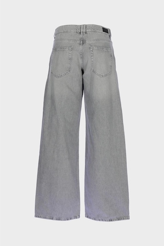 Weslie Gri Normal Bel Wideleg Patı Fermuarlı Jean Pantolon C 4530-209 Gri