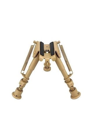 Üstün Metal Alaşım Yaylı Bipod Çatalayak Düz Renkli