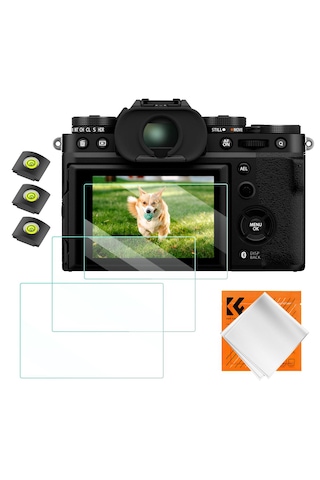 K&f Concept K&f Fujifilm X-t5 İle Uyumlu Ekran Koruyucu Set - Su