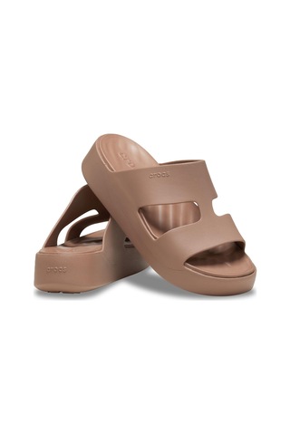 Crocs Getaway Platform H-strap Kadın Terlik Cr209409 Crc.2q9 Kahve