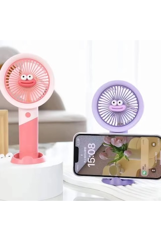 Yase Ym88154 Ultra Güçlü 3 Kademeli Şarjlı El Fanı Vantilatör