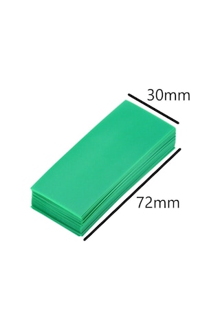 18650 İçin Renkli Makaron - Shrink Pvc 50-Koyu Mavi