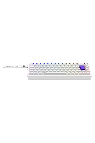 Havit Gamenote Kb921l Pro-tur Rgb Mekanik Manyetik Oyuncu Klavyesi, 8k Hz, 0.25ms Düşük Gecikme