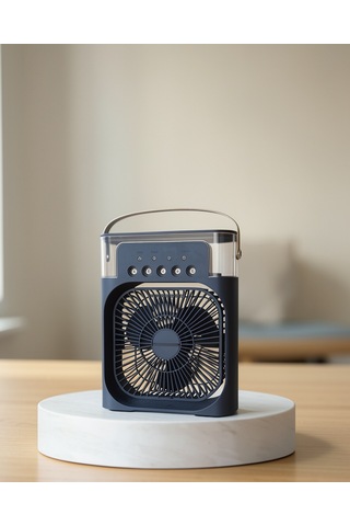 Masaüstü Vantilatör, Sessiz Turbo Fan, Güçlü Hava Akışlı
