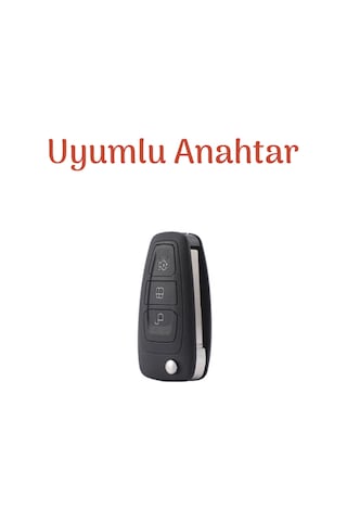 Ford Focus Uyumlu Mondeo Transit Tourneo Custom Ranger Anahtar Kılıfı B
