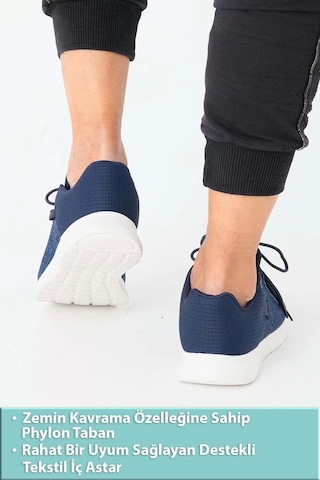 Supermark North Of Wild Mustang Günlük & Koşu İndigo Erkek Spor Ayakkabı 45002 İndigo