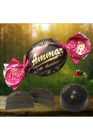 Ammar Çikolata Bitter Kaplamalı Dut Aromalı Bayramlık İkramlık 300 G