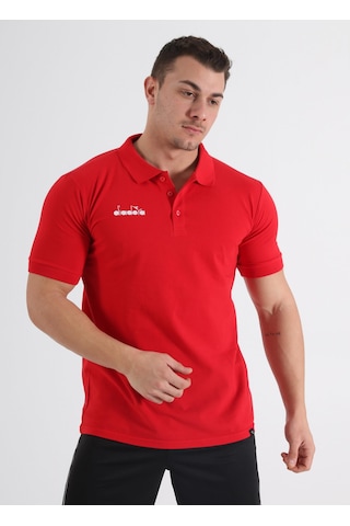 Diadora Liv Kamp Polo T-Shirt Kırmızı