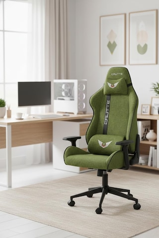 Breeze Brz Oyuncu Koltuğu Nefes Alabilir Kumaş Ergonomik Gaming Koltuk Yeşil Çok Renkli