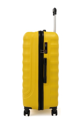 Cotpoly Home Babil Lüx Abs Büyük Boy Valiz 75 Cm Sarı