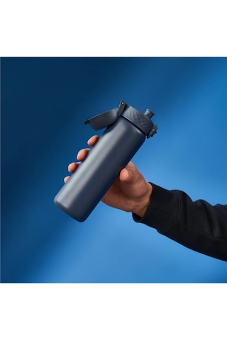 Ion8 - İnce Su Termosu - Lacivert - 500 Ml - Sızdırmaz