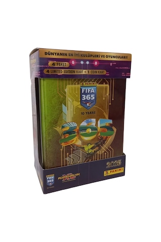 Panini Fifa 365 2025 Trading Kart Teneke Kutu