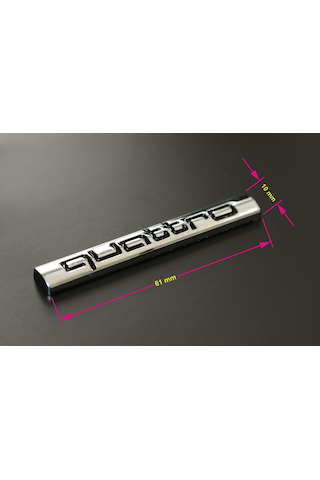 Audı 'Quattro' Yazı-Logo 4B0853737D 2Zz (274131874) Audı 'Quattro' Yazı-Logo 4B0853737D 2Zz (274131874)