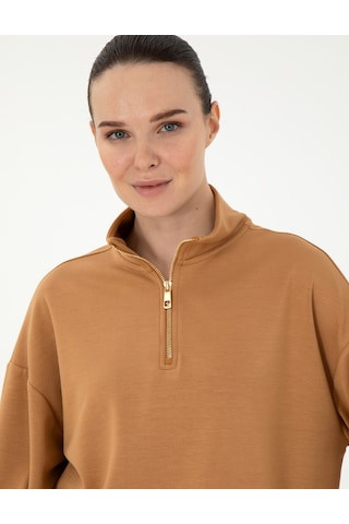 Pierre Cardin Kadın Camel Elbise Örme 50308116-vr015 Camel