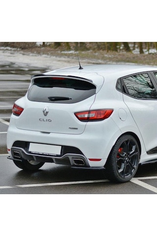 Renault Clio 4 Piano Black Spoiler Abs Plastik 2012-2019