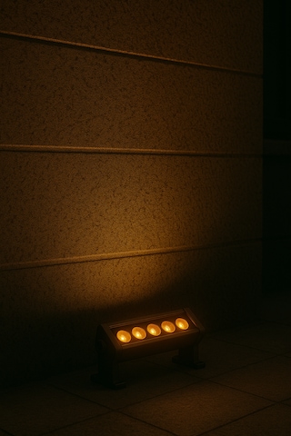 Goben Light Wallwasher 6w 20 Cm Duvar Boyama Armatürü-amber Amber