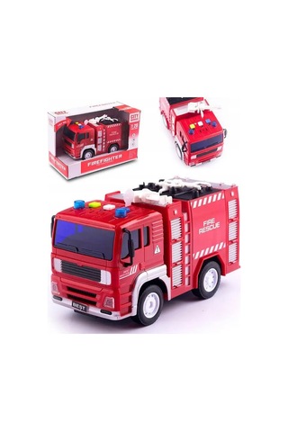 Ceren Ctoys Pilli Işıklı Sesli 1:20 İtfaiye Kamyonu Wy551a