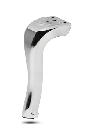 METAL DEKORATİF 16 CM KROM KOLTUK,KANEPE,MOBİLYA AYAĞI (4 ADET)