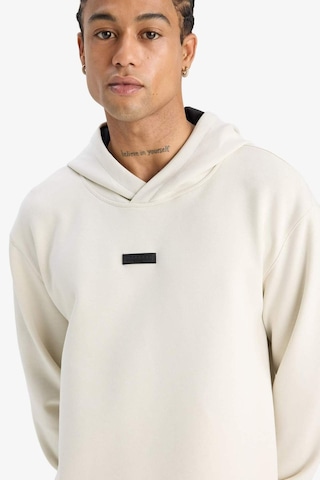 DeFactoFit Standart Fit Kapüşonlu Skuba Dalgıç Kumaş Sporcu Sweatshirt D7364AX25SPBG721