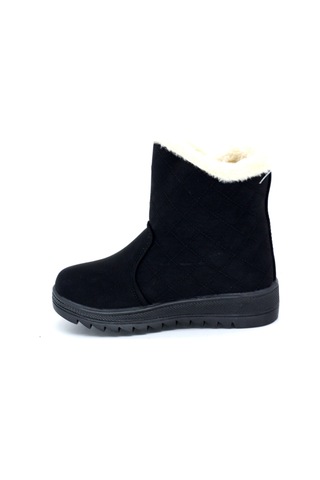 Trendyshose 6411 Kız Çocuk Içi Kurklu Kaymaz Taban Bot