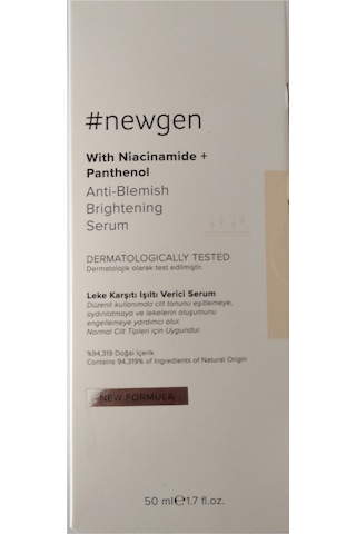 Leke Karşıtı Işıltı Verici Serum 50 Ml. Yeni Formül